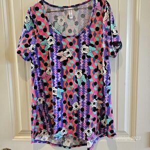 *4 for $25*  Lularoe + Disney ladies Tshirt